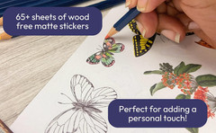 Woodland Vintage Sticker Book With 1000+ Stickers For Journaling Scrapbooking