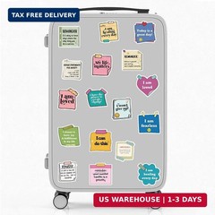 100PCS Self-Affirmation Motivational Stickers, Inspirational Quote Reminder Wate