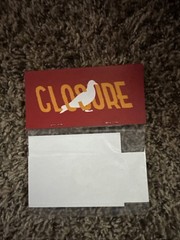 Kid Cudi Entergalactic Staple Closure Rager Stickers New Sealed Rare Pack of 3