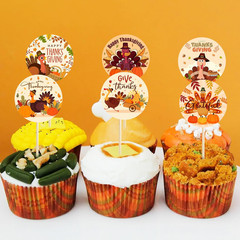 360 PCS round Thanksgiving Turkey Stickers for Kids Gift Bag Seals