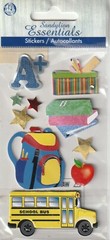 Sandylion Essentials 3D Stickers Army SCHOOL Theme 23516 FAST FREE ship! NICE!