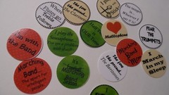 Pre Cut One Inch Bottle Cap Images MARCHING BAND Free Ship