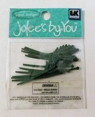 Dark Daisy Stem Scrapbook Stickers Jolees EK Success Green 15 Pieces B024A