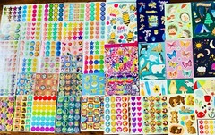 MEGA Bulk 979+pcs Gift Set Kit Lot Stickers Kids Teachers School Classroom Bday