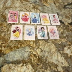 Vintage Favorite Disney Princess Stickers Belle, Aurora,Snow White,,Mulan & More