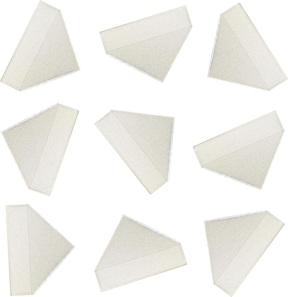 Premium 2040 Pcs 20 Sheets Transparent Photo Corners Stickers Self Adhesive for