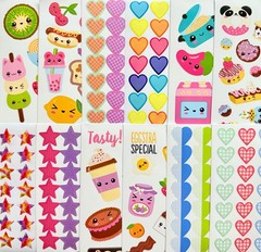 655+ Sticker Lot bulk stickers, Christmas Gift Collection