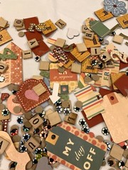 1000’s Papercrafting Chipboard Accents Scrabble Wood Letter Tags Sayings