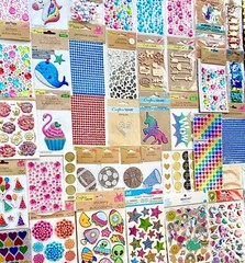 729+ Theme STICKERS! Animals Hearts Stars Rainbows Unicorns Princess Superheroes