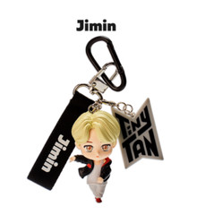 TinyTAN BTS Figure Keychain with Korean T-money