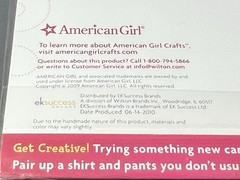 American Girl Crafts EK Success Style Swimming Theme Bikini Flip Flops Towel