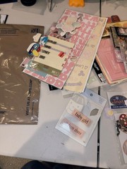 Baby Girl Scrapbooking Embellishments Lot Stickers Paper Crafts Mixed Media