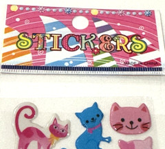 Cat Dog Stickers Puppy Kitty Dog House Pet Feline Animals JC1745 JC1746 NEW READ