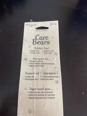VINTAGE AMERICAN GREETINGS CARE BEARS STICKERS 2 Sheets Read Description