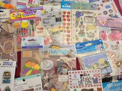 Huge Lot Vintage Regular & DIMENSIONAL Stickers Disney Sandylion Jolees 6+ Lbs