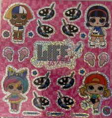 L.O.L DOLL SURPRISE Prismatic/Glitter Sticker Set(150pc)Girlfriends•Glam Squad•