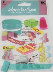 *YOU CHOOSE* Jolee’s/Others HAPPY BIRTHDAY Party Dimensional/Non-Dimen. Stickers