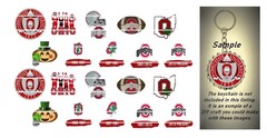Bottle Cap Images (25mm) 1″ ~ Precut ~ Ohio State (set 2) Inspired Images