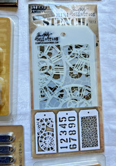 TIM HOLTZ Ideaology Lot of 17 Ephemera Stickers Embellishments Junk Journal Art