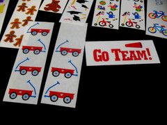 Mrs. Grossman Lot Stickers, 22 modules, 6 partial,1 CM Studio, School&Play bikes