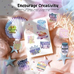 300 Water Bottle Stickers Motivational Laptop Decals Inspirational Adult Teen