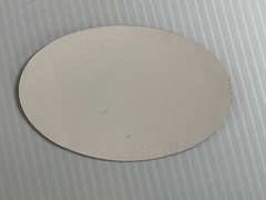 Vintage 2001 – «Zesty» – Shinny Holographic Oval Sticker (Measures 4 1/4 in)