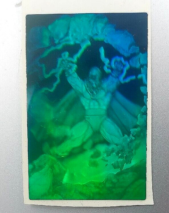 VTG Polaroid 3-D 90’s Holograms Prototypes – MAGNETO – Marvel Superhero 3.5×2.5″