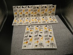 Mrs. Grossman’s Jungle Animals Scrapbooking Stickers Set of 10 Sheets 1995