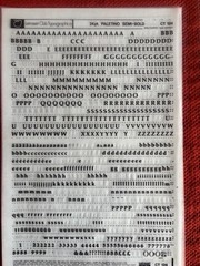3 Letraset INSTANT LETTERING Transfer Letters 24 pt Palatino Semi-Bold NICE 3