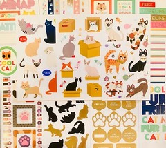 559+ Sticker Pk animals butterfly cats kittens dinosaurs flowers plants birds