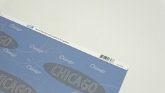 Vintage Scrapbooking Papers 12X12 Travel Chicago Stonehenge Ireland Reminisce