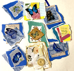 Junk Journal Cluster Pocket NEW STASH! Handmade Various Themes