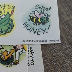 Large Lot Of Assorted Stickers Vintage Modern Scrapbooking Animals Smiley School