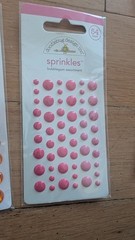 Doodlebug Embellishment Lot Brad’s, Pearls, Jewels, Sprinkles, Pops, Jellishment
