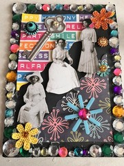 Memory Lane! 5 Vintage Junk Journal Ephemera Cards With Envelopes. Repurpose