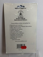 Carson Dellosa Hallmark Motivational Stickers Notepad Teacher Vintage Lot -NOS