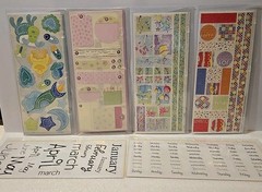 CREATIVE MEMORIES GREAT LENGTH STICKERS – LOT OF SIX (6) PACKAGES – SEE LIST