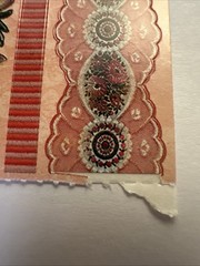 Vintage Punch Studio Gifted Line John Grossman Victorian Rose Border Stickers