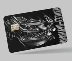 MOTORCYCLE , 2 pc credit card skin & DEBIT CARD,TROLLEY & GYM