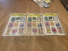 VINTAGE PICTURE TRANSFERS Sealed 1983 BIBLE QUOTES RARE