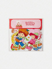 Strawberry Shortcake Cute Cartoon Licensed Adhesive Stickers – Pack of 42