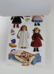 American Girl Crafts Sticker Pad Mini Paper Doll Book Lot Stocking Stuffer Party