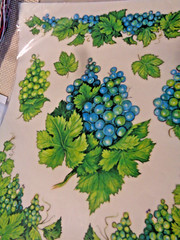 Tulip Rub-On Transfer “Grapes” For Wood Metal Tin Glass Paper Ceramic & More