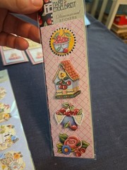 6 packs Mary Engelbreit dimensional stickers birdhouse gardening this is life