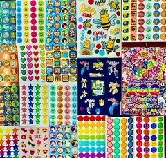 Random BUNDLE Stickers Planner Craft Scrapbook Variety Themes All Themes 979pcs