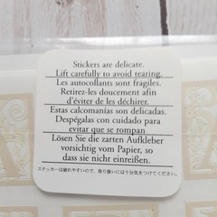 Creative Memories Elegant Letter Laser Stickers