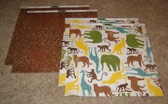 Bo Bunny Double-Sided Heavyweight Paper(4) ~ Safari…..Safari Growl