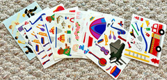 Mrs Grossmans Sticker Lot Holiday Birthday Kids 175+ Strips Creative Memories