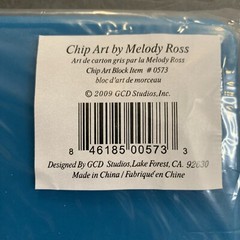 Lot of Melody Ross Chip Art Leather Metal Alphabet Stamps, Block, and Mallot