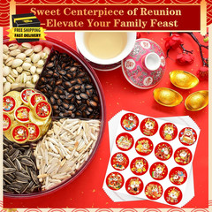 160PCS Lunar New Year Stickers – 2026 Chinese New Year of the Horse Sticker for